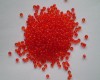 Polished Red Glass 12/0 Seed Beads